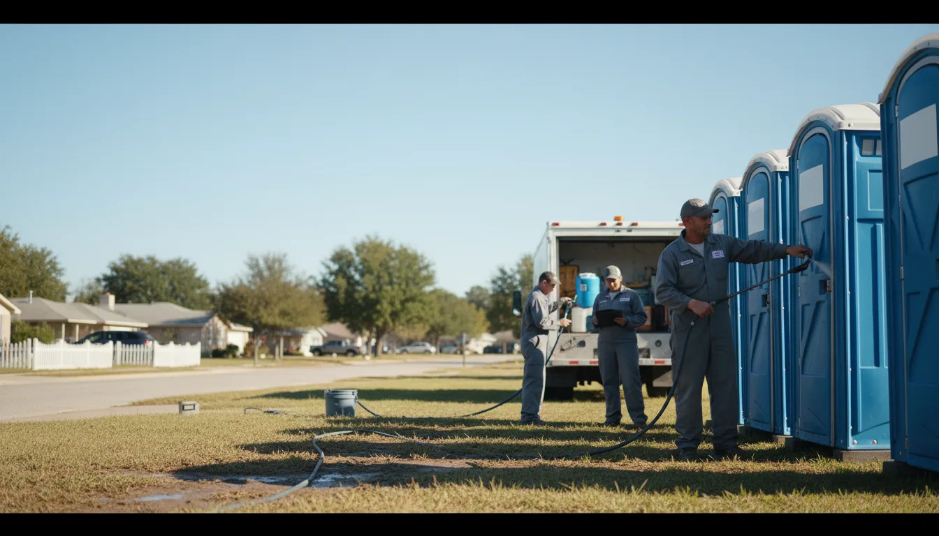 Long-Term Portable Toilet Rental in Hiltons, VA near me